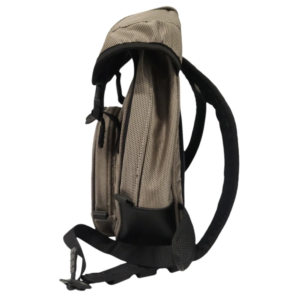 Tumi T2 Ballistic Black Gray Multi Compartment Travel Backpack Waist Carry Bag ;
